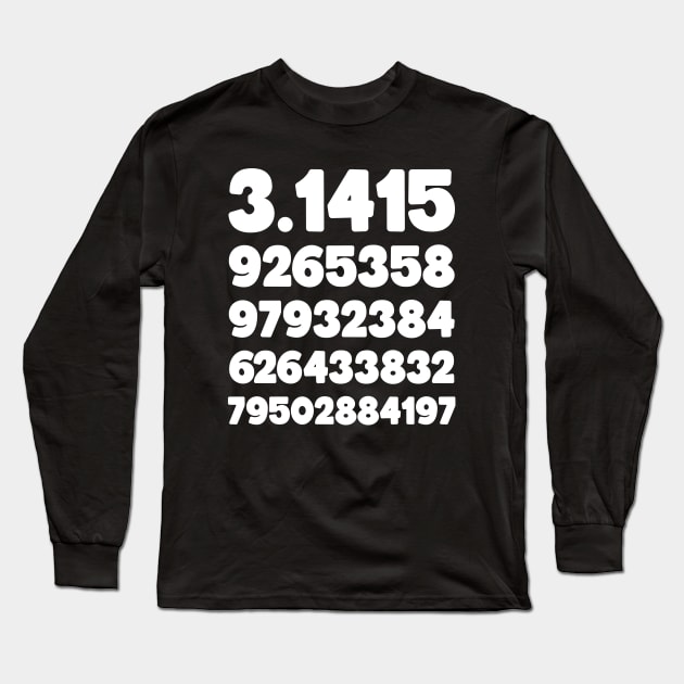 Value of PI Long Sleeve T-Shirt by Movielovermax